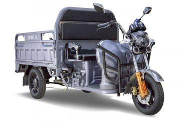 Трицикл электрический Rutrike Гибрид 1500 60V1000W (темно-серый)