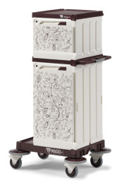 Тележка TTS MagicArt 05 Safety (закрытая, 2 отделения, рисунок, база антрацит)