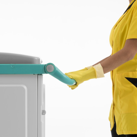 Тележка TTS Magic System 720E (2х20л, 4х4л, закрытая, держ. мешка 150л)