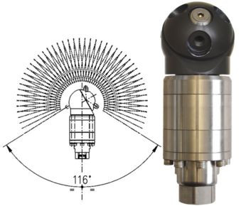 Насадка для мойки емкостей PA A42-R2 (160бар, 30л/мин, гидропривод)
