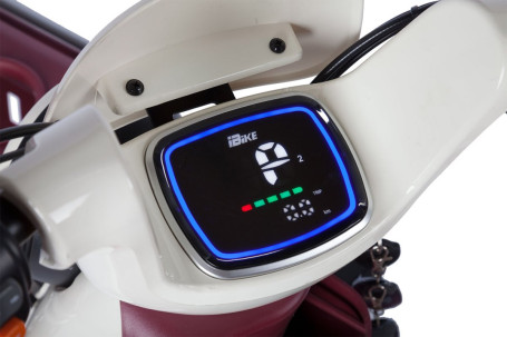 Трицикл электрический Rutrike Gelbert Mercury (48/60V, 650W, бело-красный) (0000265-3050)