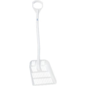 Лопата с перфорированным полотном Vikan (1145 мм, белый)