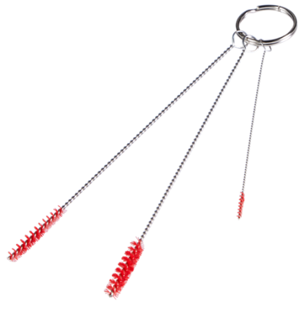 Набор щеток Vikan (3шт, красный)