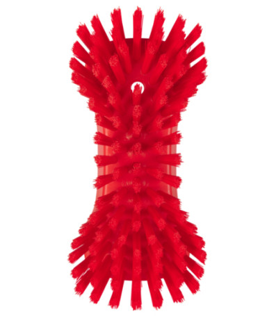 Щетка ручная XL Vikan (230мм, супер жесткий, красный)