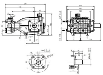 Насос высокого давления HAWK AQUA 1520RN (1450 об/мин)