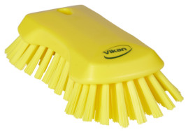 Щетка ручная XL Vikan (230мм, супер жесткий, желтый)
