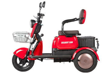 Трицикл электрический Rutrike Gelbert Sun (48/60V, 650W, черный)