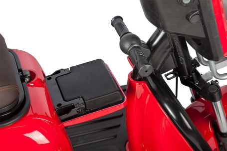 Трицикл электрический Rutrike Gelbert Sun (48/60V, 650W, зелено-белый) (0000271-3057)