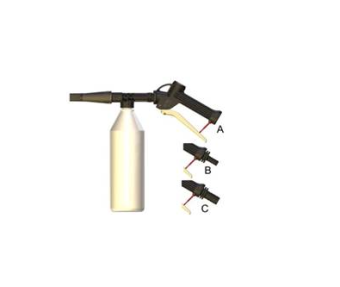 Пенная насадка LS1 с пистолетом с регулировкой