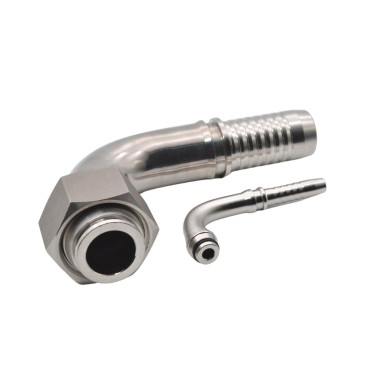 Фитинг высокого давления DKO-L (DN25, М36х2г, 90гр, оцинк) Robin