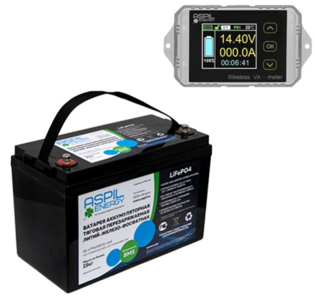 Тяговый аккумулятор Aspil (36В, 36Ач, LiFePO4)