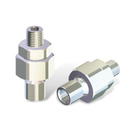 Форсункодержатель поворотный (1/4ш_NPT-1/4г_NPT, нерж) PA