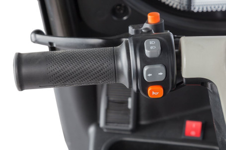 Трицикл электрический Rutrike Gelbert Sarin (48/60V, 1000W, коричнево-белый) (0000260-3054)