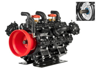 Мембранный насос AR 560 BP TWIN C/C (BlueFlex, 20 бар, 543.2 л/мин, ВОМ 1&quot;⅜)