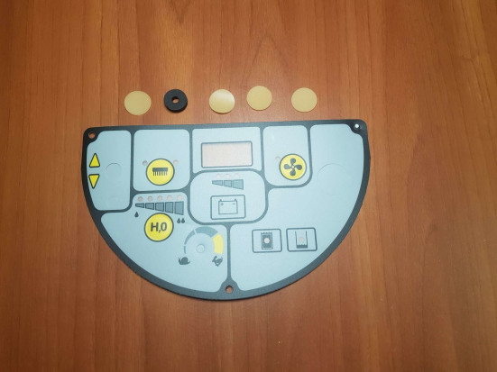 Наклейка панели управления IPC KTRI02255 (для СТ 70ВТ)