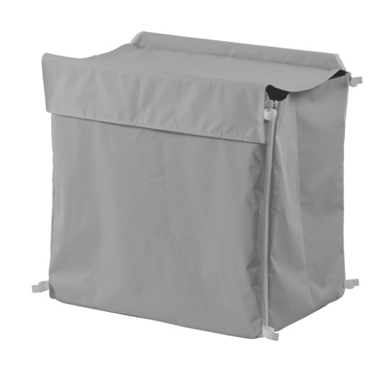 Мешок TTS (с крышкой, 200 л, серый) (00003665)