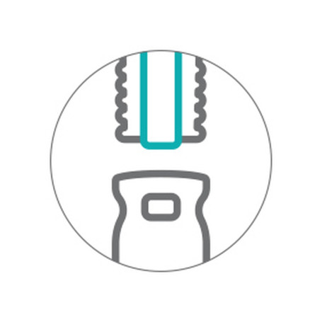 Держатель TTS (для шубки, Т-образный поворотный, пластик, 35см, зеленый)