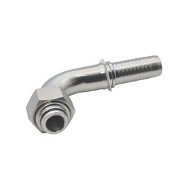 Фитинг высокого давления DKO-L (DN10, М22х1.5г, 90гр, оцинк) Robin