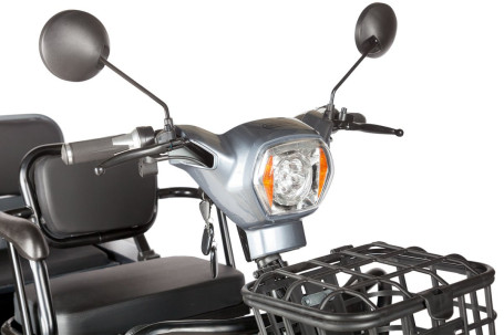 Трицикл электрический Rutrike Gelbert Tuban (48/60V, 600W, красный) (0000134-3062)