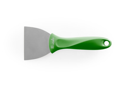 Скребок IGEAX ручной (нерж, 75мм, зеленый) (1124G)