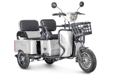 Трицикл электрический Rutrike Gelbert Tuban (48/60V, 600W, белый)