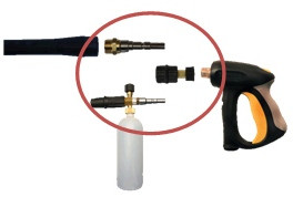 Пенная насадка PA LS3 (к-кт для проф. Karcher ARS220)