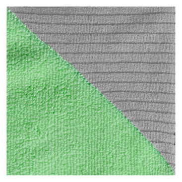 Салфетка для протирки TTS Dual-T (40х40см, зеленый, 1шт)