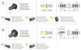 Мембранный насос Comet BP280 D (20 бар, 248 л/мин, ВОМ 1"3/8)