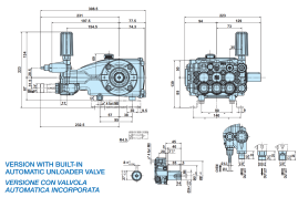 Насос высокого давления IPG E3B2515 (1450 об/мин, с регулятором)