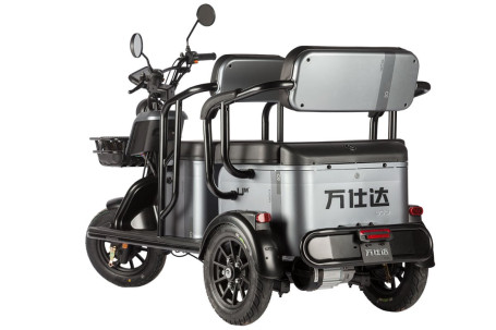 Трицикл электрический Wanshida UM+ 60V 1000Вт (красный) (025574-3101)