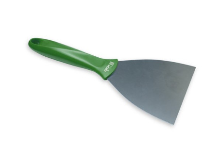 Скребок IGEAX ручной (нерж, 110мм, зеленый) (1125G)