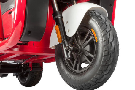 Трицикл электрический Wanshida DOUHAO (60V, 800W, черно-бело-красный) (0000294-3069)