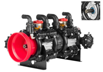 Мембранный насос AR 370 BP TWIN TOP C/C (NBR, 20 бар, 371.5 л/мин, ВОМ 1&quot;⅜)