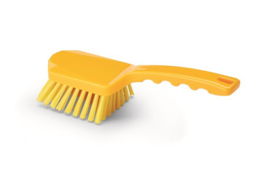 Щетка IGEAX с короткой ручкой (285мм, средний, желтый)