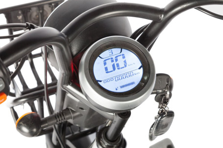 Трицикл электрический Wanshida HOT HATCH (60V, 650W, черный) (0000288-3070)