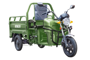 Трицикл электрический Rutrike Круиз 60V/1000W (зеленый)