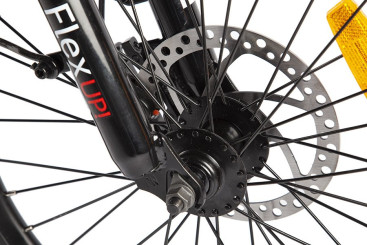 Электровелосипед VOLTECO FLEX UP! (черно-желтый)