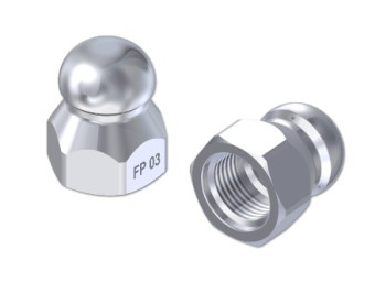 Форсунка каналопромывочная PA ST3 (070, 1/4&quot;г, 3отв, бой назад)