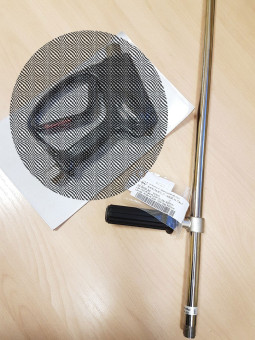 Копье с рукояткой (80см, 1/2&quot;ш/1/2&quot;г, 500бар, нерж, для 84-RL 204) PA