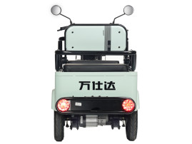 Трицикл электрический Wanshida LC-F150 60V 1000Вт (серый)