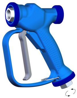 Пистолет пищевой PA RB35 (1/2&quot;г-1/2&quot;г, 12бар, 50л/мин, 80гр.С)