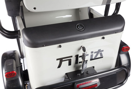 Трицикл электрический Wanshida LC300 (60V, 1000W, черный) (0000310-3075)