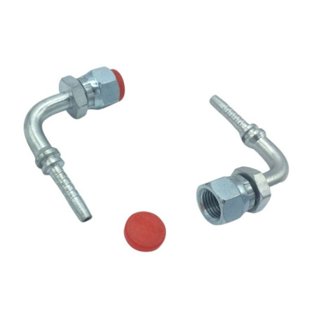 Фитинг высокого давления DKI (DN10, М20х1.5г, 90гр, оцинк) RC