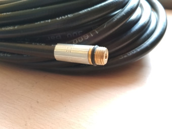 Шланг для канализации (30м, DN06, М22х1.5г-1/4&quot;ш, 300бар) R+M