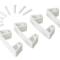 Зажим Vikan (белый, 4шт)