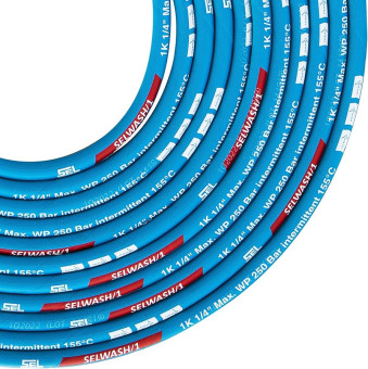 Шланг пищевой SELWASH/1 (250бар, 1SC, DN06, DIN EN 853, м.пог.)