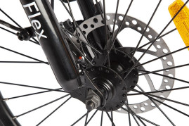 Электровелосипед VOLTECO FLEX (черно-серый)