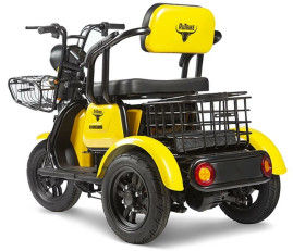 Трицикл электрический Rutrike Бумеранг (желтый)
