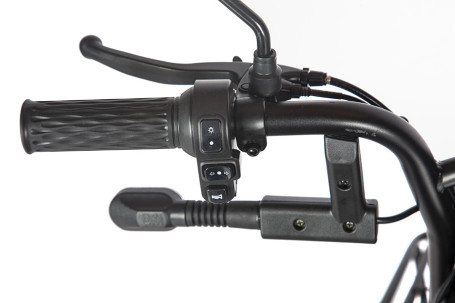 Трицикл электрический Rutrike Бумеранг (желтый)