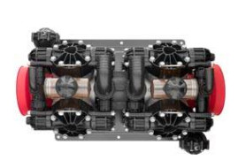 Мембранный насос AR 660 BP BIG TWIN C/C (BlueFlex, 20 бар, 637.6 л/мин, ВОМ 1"⅜)